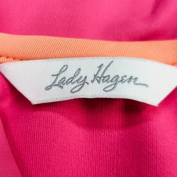 Lady Hagen Tropic Hydrodri Polo Sleeveless Women's Golf Tennis Sport WGH11312 - Picture 8 of 12